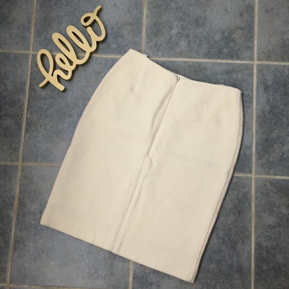 Oscar De La Renta Wool Silk Skirt 6 NWOT - Picture 7 of 8